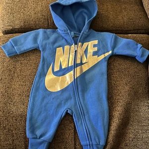 Nike Baby Jumpsuit! 3 months Blue, brand new